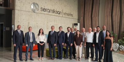 TİMDER ve DİMSİAD Yönetim Kurulu Başkanları ve Üyeleri Seramiksan’da