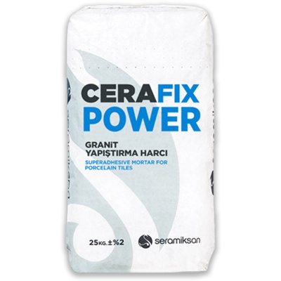 CERAFIX POWER GRANİT GRİ YAPIŞTIR HARCI 25 KG