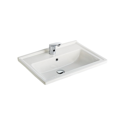 SILVA EDGED SHELF WASHBASIN 65 CM