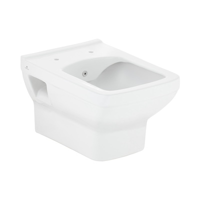 SILVA RIM-OUT WALL HUNG WC PAN BIDET FUNCTION OPEN MOUNT