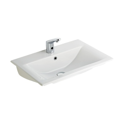 LUNA FLAT WASHBASIN 65 CM FURNITURE MOUNTED