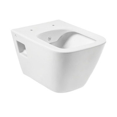 SATURN RIM-OUT WALL HUNG OPEN MOUNT. WC PAN MATT WHITE BID.FUNC.