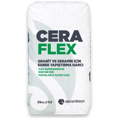 CERAFLEX BEYAZ GRANIT YAPIŞTIRMA HARCI 25.KG.(64)