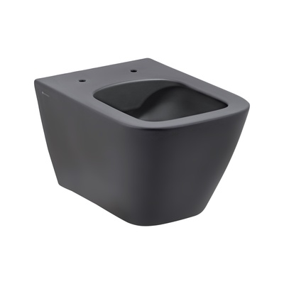 SATURN RIM-OUT WALL HUNG WC PAN MATT ANTHRACITE