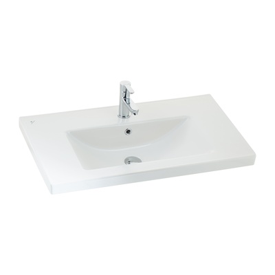 LUNA WASHBASIN EDGED SHELF FURNITURE MOUNTED 65 CM