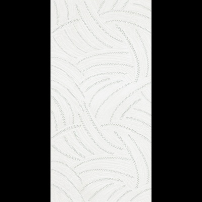 60*120 SHELL WHITE LEAF MOTIF