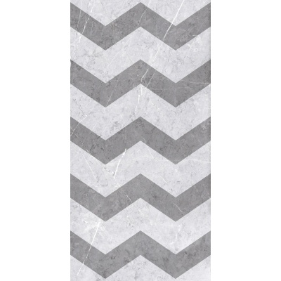 60*120 PALERMO GEOMETRIC MOTIF LIGHT GRAY