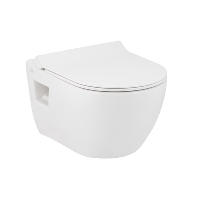 OCEAN PLUS RIM-OUT OPEN MOUNT WALL HUNG WC PAN