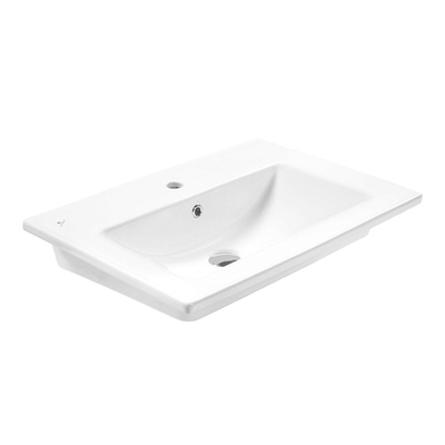 LUNA MAT BEYAZ FLAT LAVABO 65 CM MOBILYA GEÇMELI